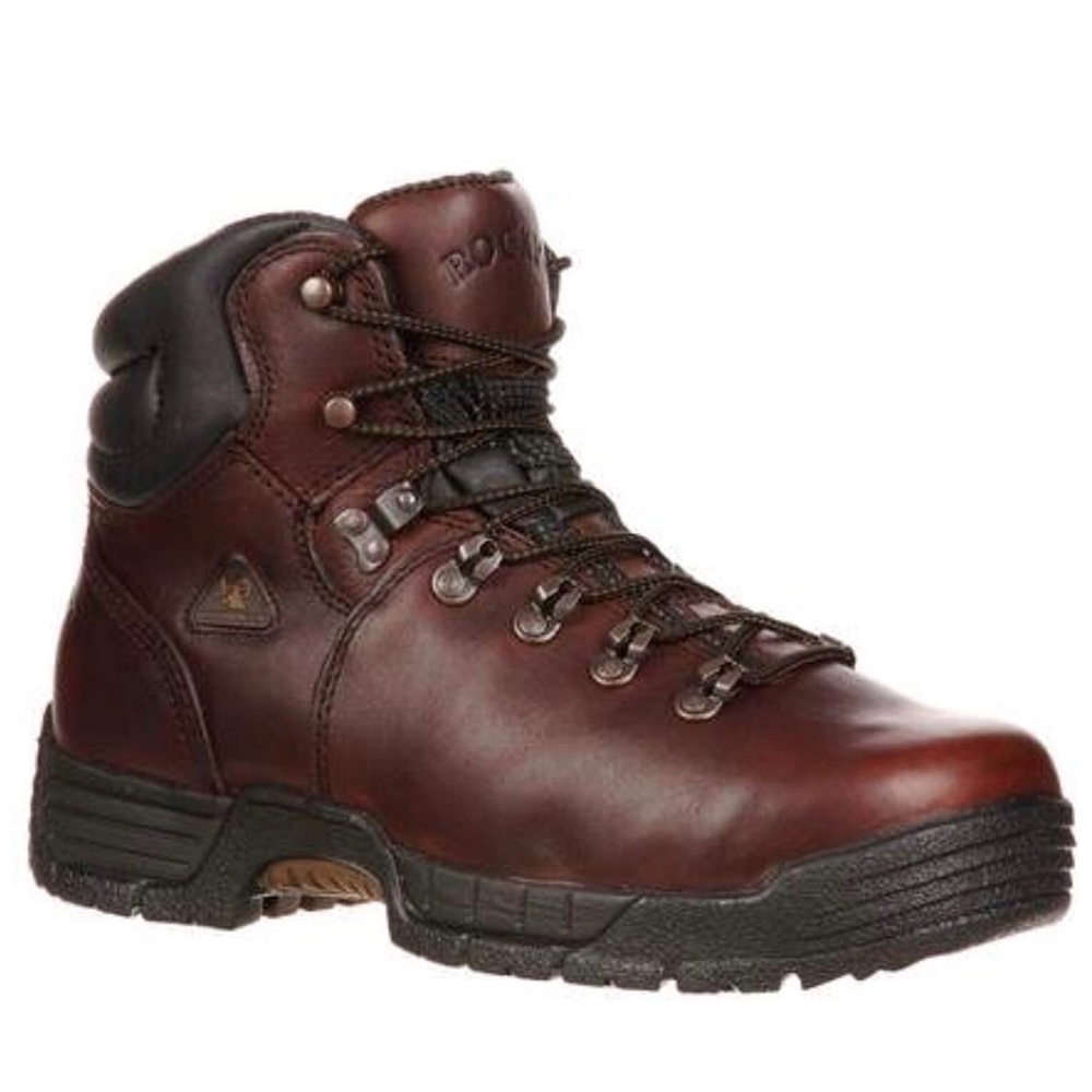 Rocky Steel Toe Work Boots Sz 8M New